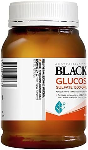 Blackmores Glucosamine Glucosamine Bone Strength Joint Spirit Daily 1500mg 180 Capsules - Image 3