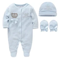 Romper Royal Crown Clothing Set