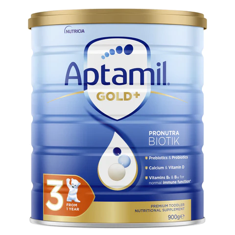 Aptamil Gold+ 3 Toddler Nutritional Supplement From 1 year 900g