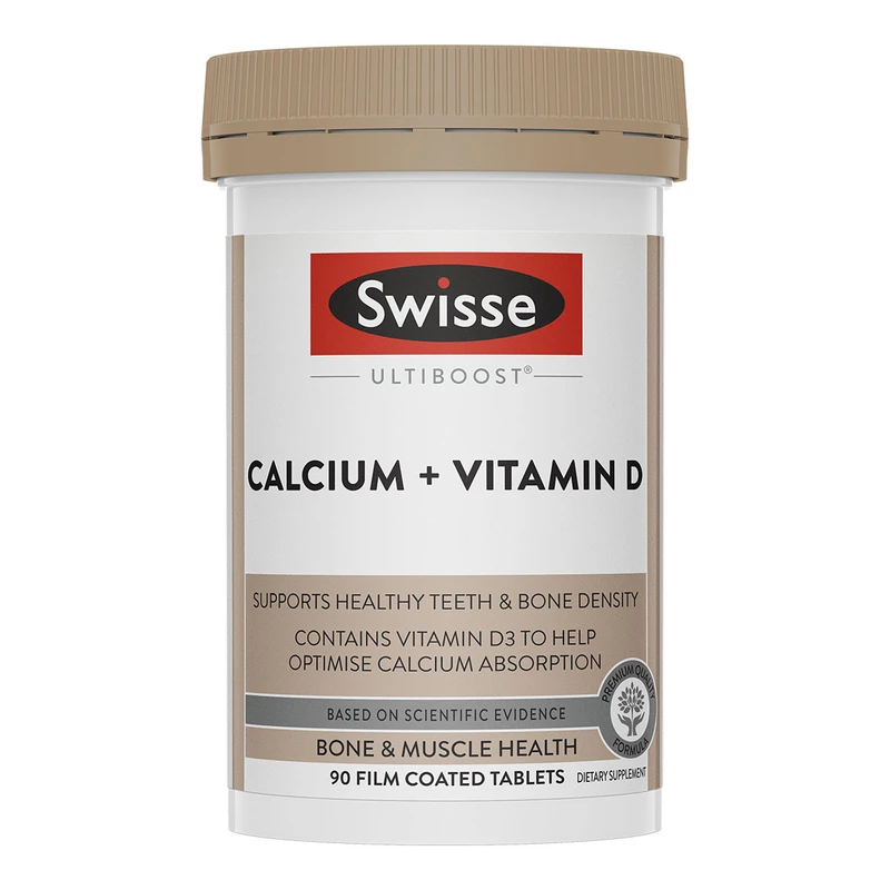 Swisse Ultiboost Calcium + Vitamin D 150 Tablets